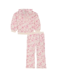 Kids Headquarters Toddler & Little Girls 4T-6X 2-Piece Hoodie and Pants Set