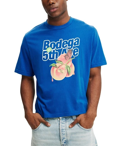 Cotton On Men's Cropped Fit Graphic T-Shirt