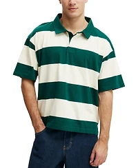 Cotton On Men's Cropped fit Short sleeve Polo Shirt