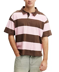 Cotton On Men's Cropped fit Short sleeve Polo Shirt