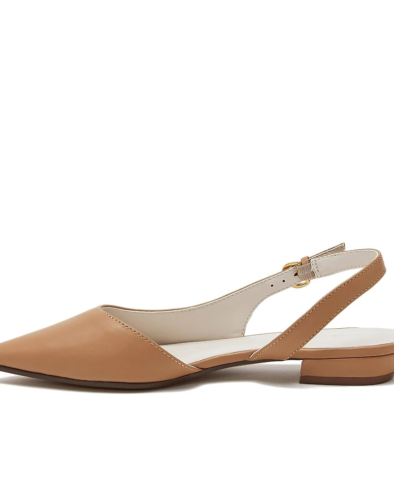 Lands' End Women's Leather Slingback Low Heels