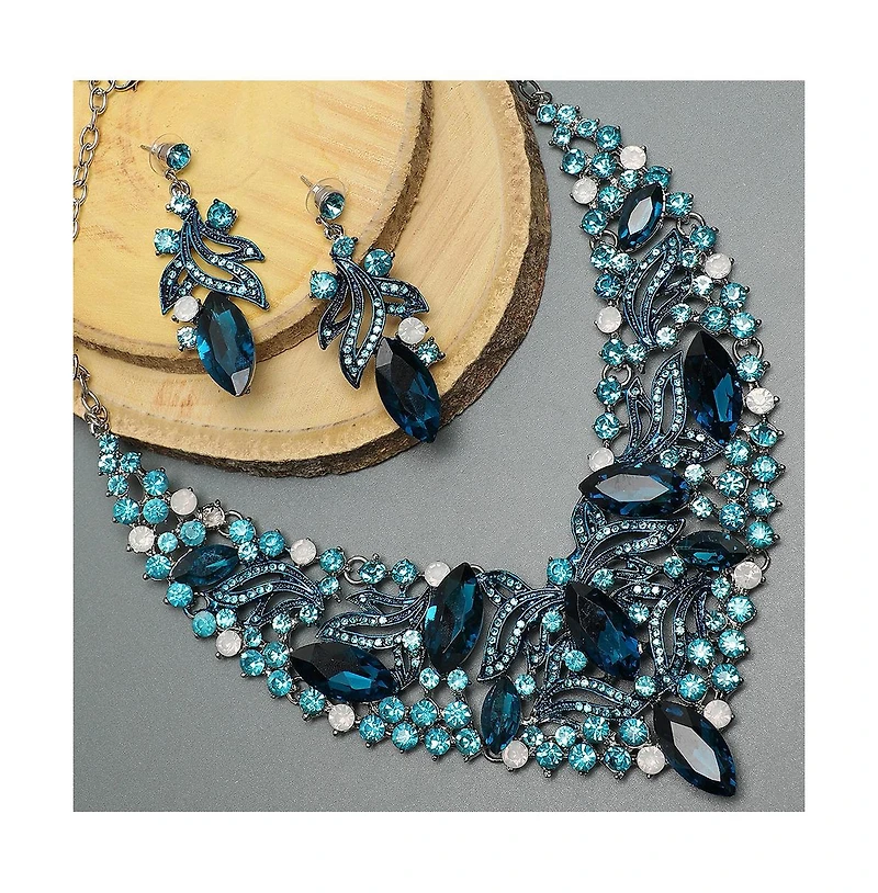 Sohi Rhinestones Jewellery Set