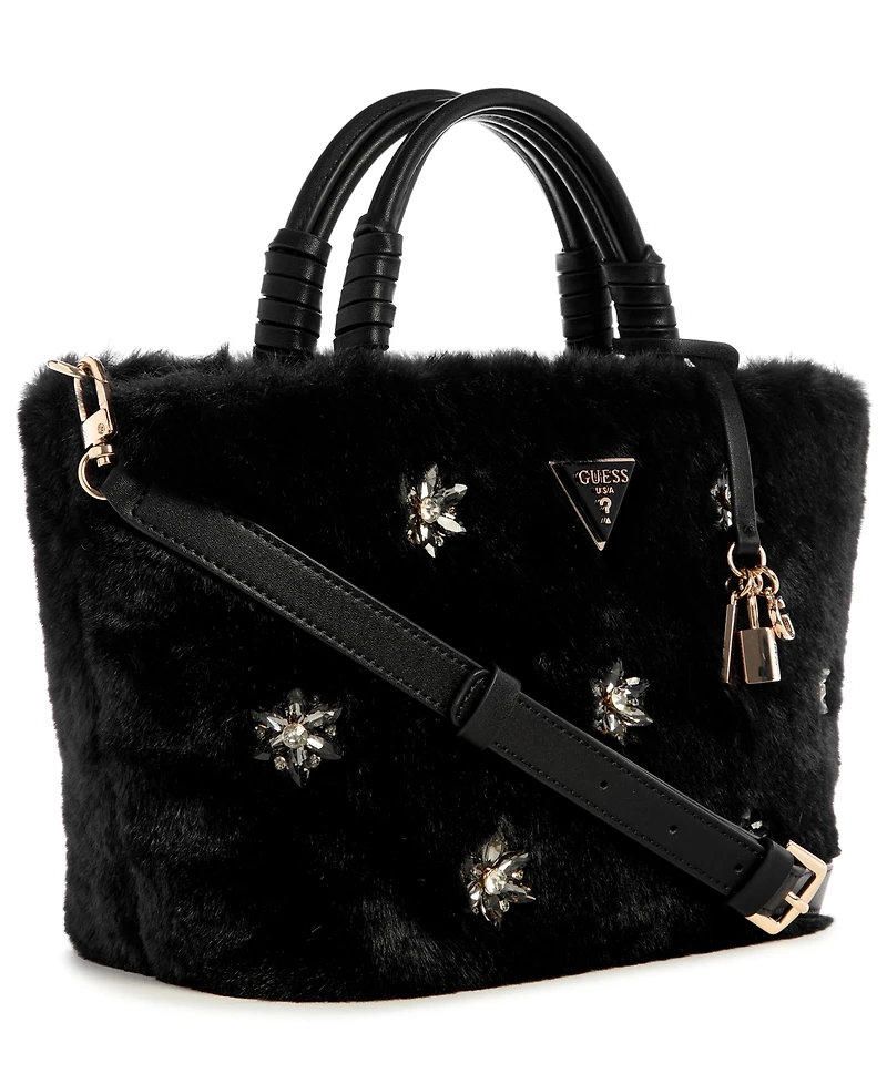 Guess Women's haida Small Crossbody Tote Bag