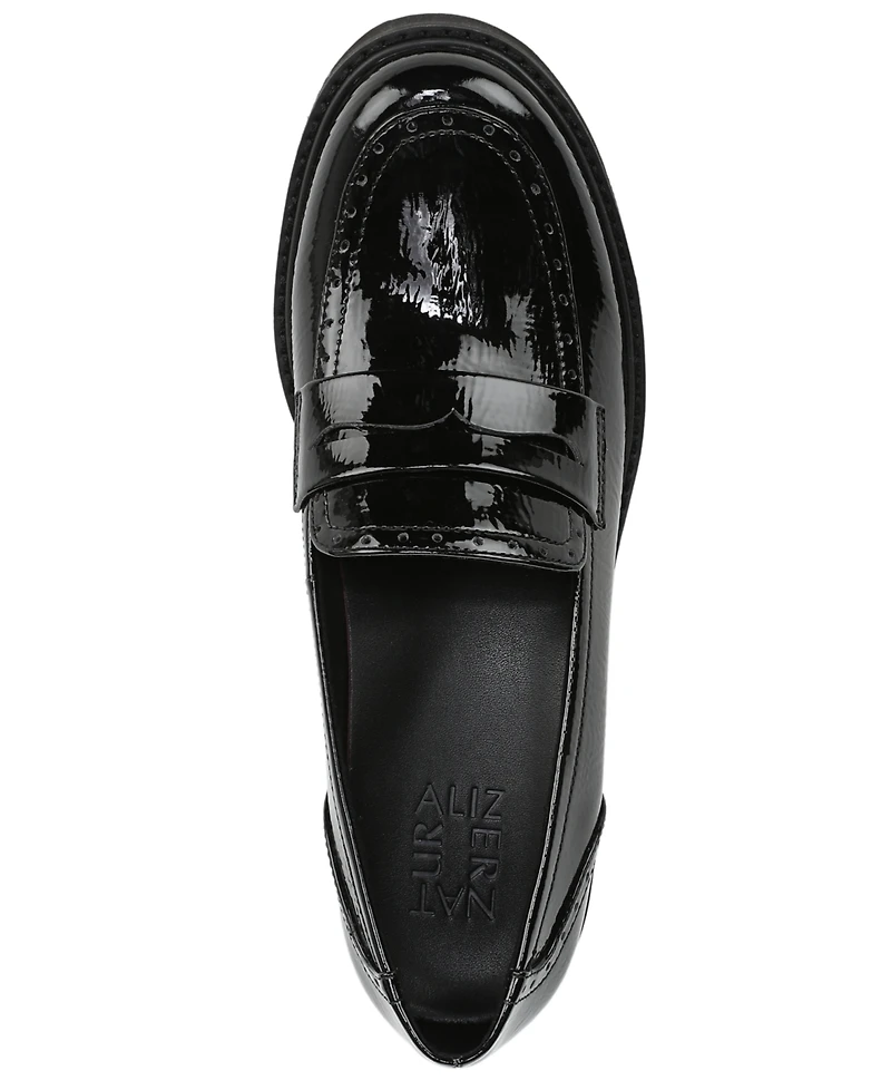 Naturalizer Women's Charisma Lug Sole Round Toe Loafers