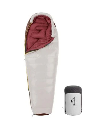 Naturehike 0 Degree Down Mummy Sleeping Bag For Adults650fp Cold Weather Backpacking Sleeping Bag With Rds Down29.3 Sleeping Bags For Camping
