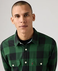 Levi's Men's Relaxed Fit Long Sleeve Button Front Worker Shirt