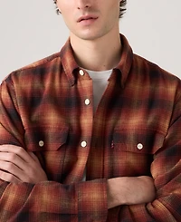 Levi's Men's Relaxed Fit Long Sleeve Button Front Worker Shirt