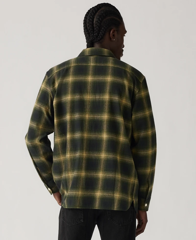 Levi's Men's Relaxed Fit Long Sleeve Button Front Worker Shirt