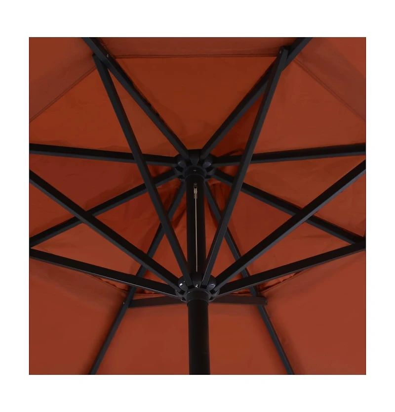 vidaXL Garden Parasol Terracotta