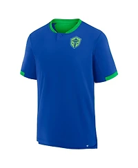 Fanatics Men's Blue Seattle Sounders Fc Stoppage Time Striker T-Shirt