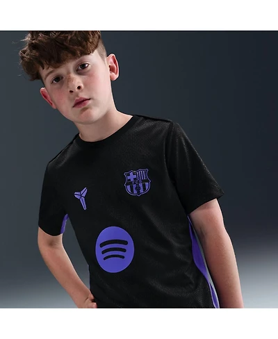 Nike Big Boys and Girls Black Barcelona 2025/26 Training Academy Pro Pre-Match Performance Top