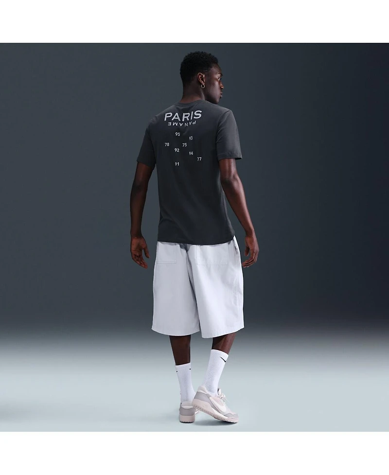 Nike Men's Anthracite Paris Saint-Germain Paname T-Shirt