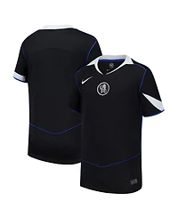 Nike Big Boys and Girls Black Chelsea 2025/26 Third Replica Jersey