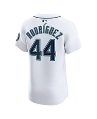 Nike Men's Julio Rodriguez White Seattle Mariners Home Elite Jersey