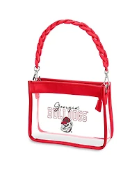 Wear by Erin Andrews Georgia Bulldogs Plastic Chain Mini Crossbody