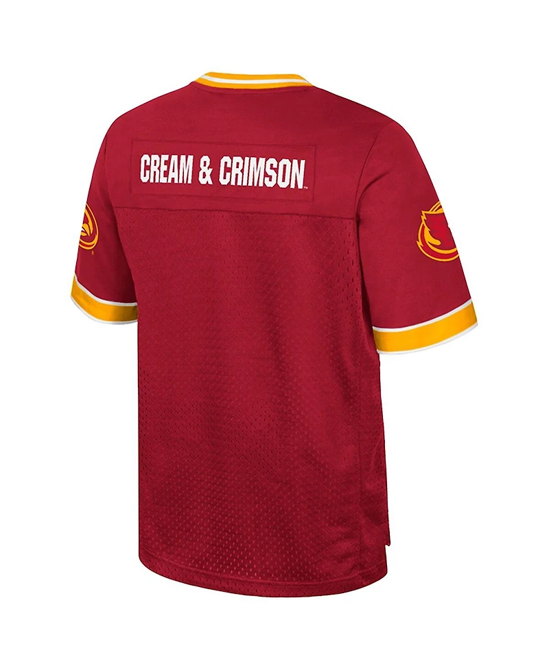 Colosseum Men's Cardinal Iowa State Cyclones Nothing But The Hits Football Jersey