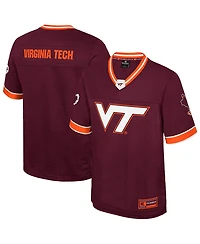 Colosseum Men's Maroon Virginia Tech Hokies Nothing But The Hits Football Jersey