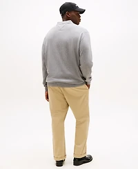 Tommy Hilfiger Men's Big and Tall Long Sleeve Polo Sweater