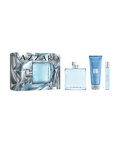 Azzaro Men's 3-Pc. Chrome Eau De Toilette Fragrance Set