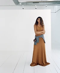 Mango Women's Knit Long Dress