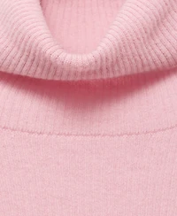 Mango Women's Turtleneck Wool Sweater