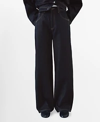 Mango Women's High-Rise Balloon Jeans