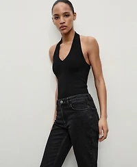 Mango Women's Fiona Flared Mid-Rise Jeans