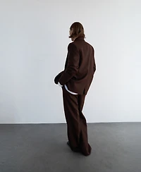 Mango Women's Wool Suit Pants