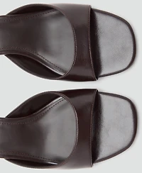 Mango Women's Kitten Heel Sandals