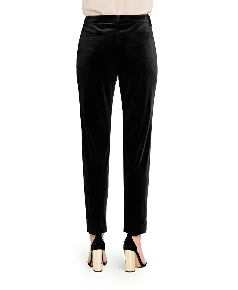 Tahari Asl Women's Velvet Ankle Pants