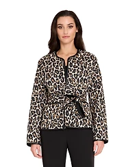 Tahari Asl Women's Quilted Reversible Jacket