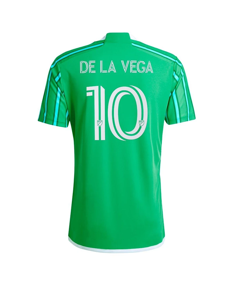 Adidas Men's Pedro de la Vega Green Seattle Sounders Fc 2024 The Anniversary Kit Replica Player Jersey