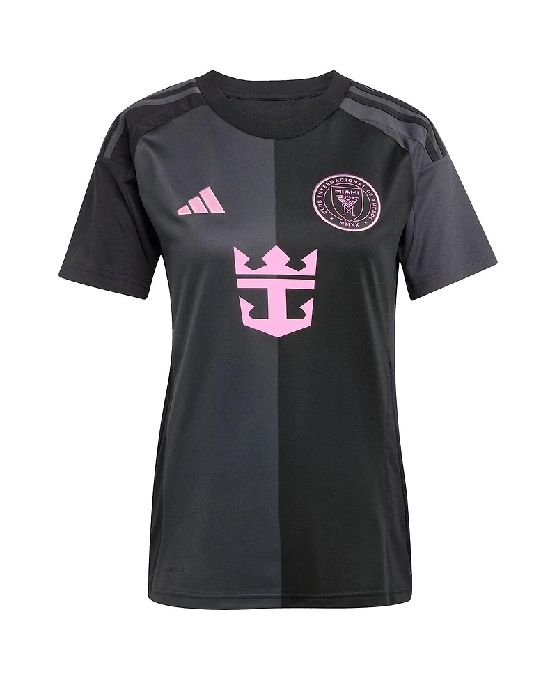 Adidas Women's Rodrigo De Paul Black Inter Miami Cf 2025 The Fortitude Kit Replica Player Jersey