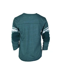 Wes & Willy Big Boys and Girls Teal Jacksonville Jaguars Football Long Sleeve T-Shirt