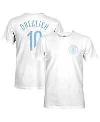 1863FC Men's Jack Grealish White Manchester City Player T-Shirt