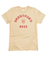1863FC Men's Tan Brentford Fc Team Arch T-Shirt
