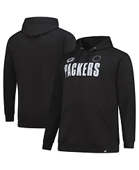 Fanatics Men's Black Green Bay Packers Big Tall Chip Shot Hoodie