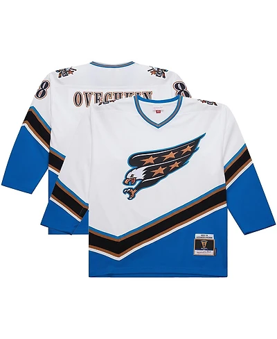 Mitchell & Ness Men's Alexander Ovechkin White Washington Capitals Big Tall 2005/06 Power Play Jersey