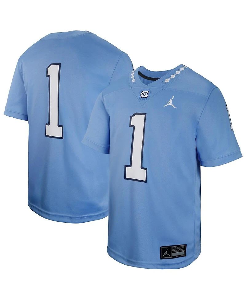 Jordan Big Boys and Girls Carolina Blue North Tar Heels Untouchable Replica Game Jersey