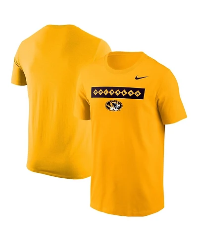 Nike Men's Gold Missouri Tigers 2025 Rush T-Shirt