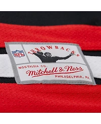 Mitchell & Ness Men's Deion Sanders Black Atlanta Falcons Maxed Out Fashion Hockey Jersey