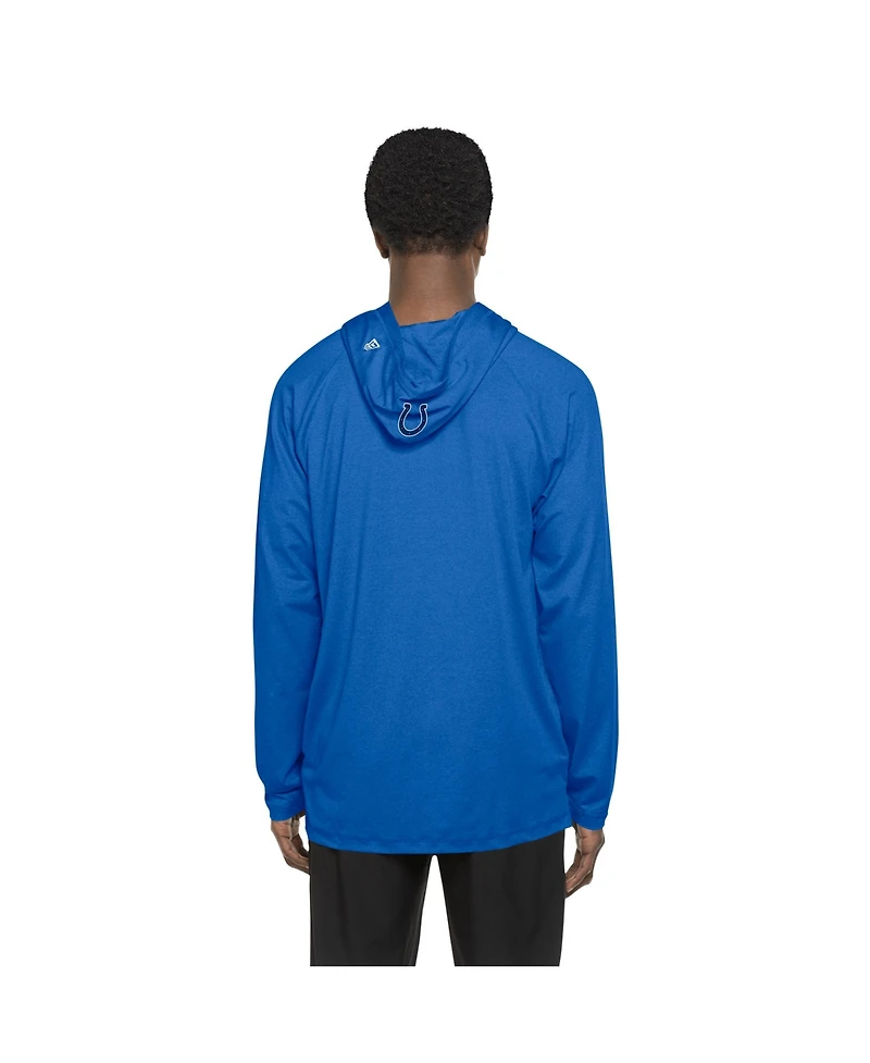 New Era Men's Royal Indianapolis Colts Functional Fandom Hoodie