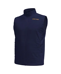 Under Armour Men's Navy Notre Dame Fighting Irish Drive Pro Storm Full-Zip Sweater Vest