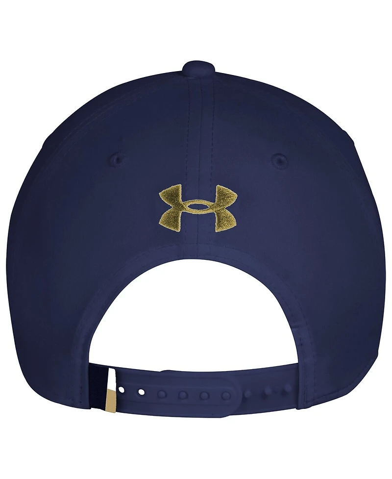 Under Armour Men's Navy Notre Dame Fighting Irish Sideline Drive Rope Adjustable Hat