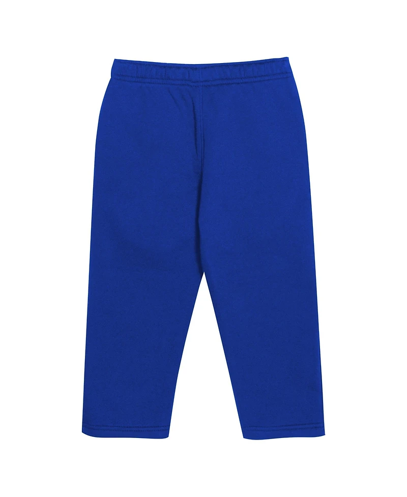 Outerstuff Toddler 2-Piece Royal New York Giants Lineman Fleece Hoodie and Pants Set