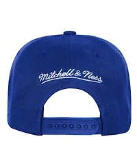 Mitchell & Ness Big Boys and Girls Blue New York Knicks 50th Anniversary Duo Front Snapback Hat