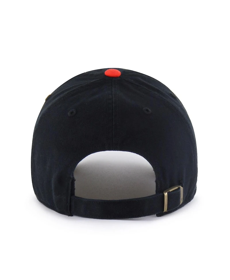 '47 Brand Men's Black San Francisco Giants 2025 City Connect Clean Up Adjustable Hat