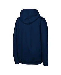 Mitchell & Ness Big Boys and Girls Navy Seattle Sounders Fc Mascot Break Out Pullover Hoodie
