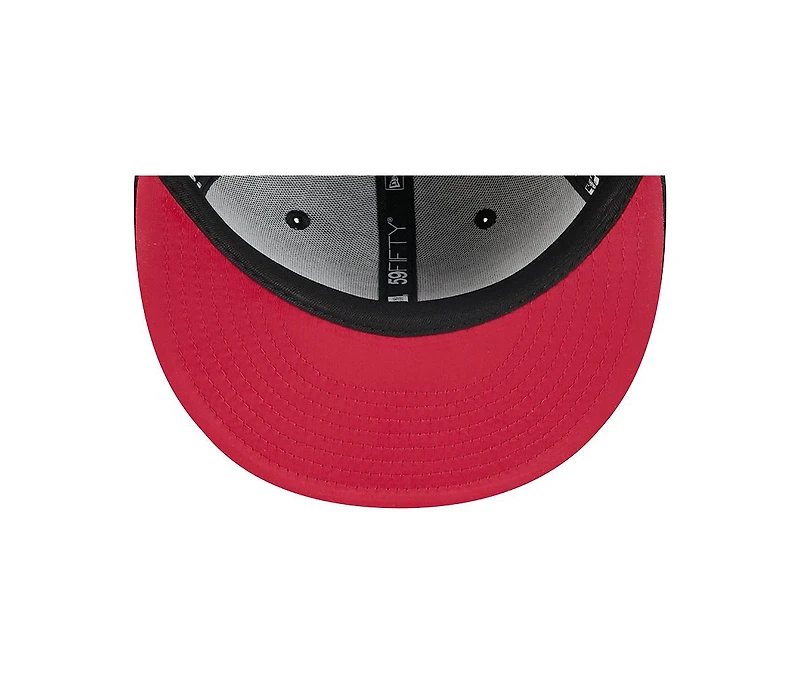 New Era Men's Black St. Louis Cardinals Soutache 59FIFTY Fitted Hat
