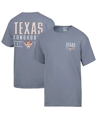 ComfortWash Men's Gray Texas Longhorns Big Name T-Shirt